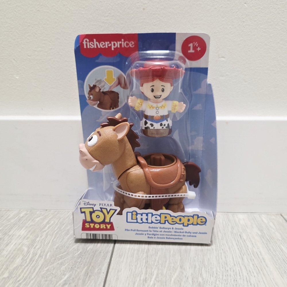Fisher-Price Little People Toy Story Jessie & Bobbin’ Bullseye Horse